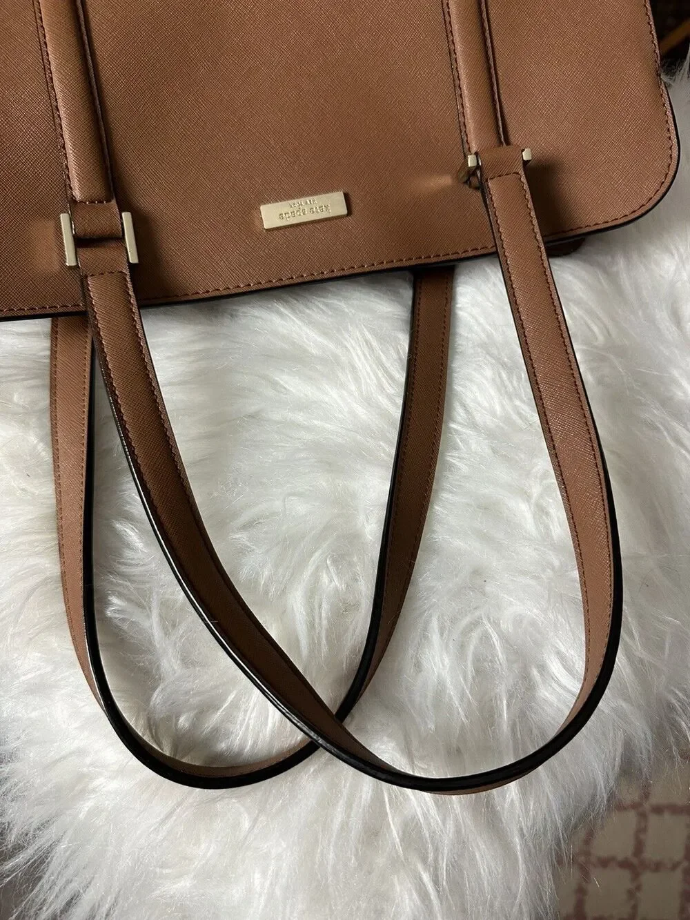 KATE SPADE NEWBURY LANE MILES TOASTED ALMOND Large Tote